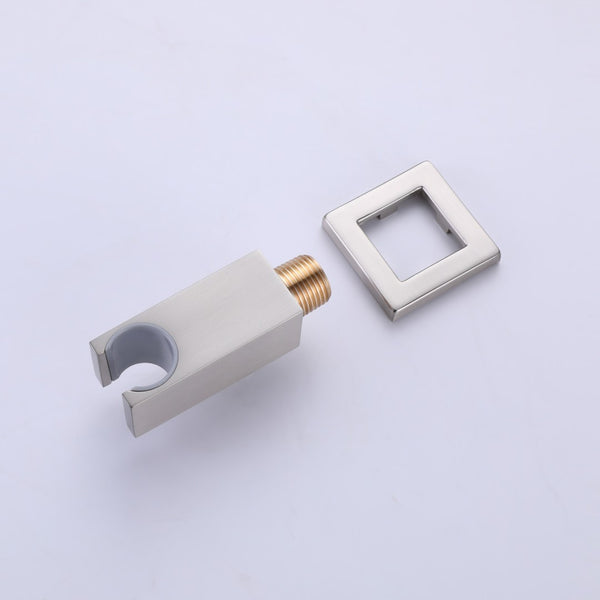 English Elm Trustmade 10-Inch Brushed Nickel Shower System - Luxury Dual-Function Rainfall & Handheld Fixture TMSF10LYJ-2W03BN-GIGA