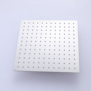 English Elm Trustmade Wall Mounted 10" Square Rainfall Shower System - Luxurious Spa Experience In Matte Black TMSF10LYJ-2W02BN-GIGA