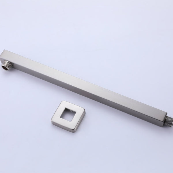 English Elm Trustmade Wall Mounted 10" Square Rainfall Shower System - Luxurious Spa Experience In Matte Black TMSF10LYJ-2W02BN-GIGA