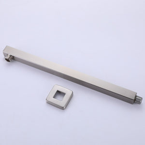 English Elm Trustmade 10-Inch Brushed Nickel Shower System - Luxury Dual-Function Rainfall & Handheld Fixture TMSF10LYJ-2W03BN-GIGA