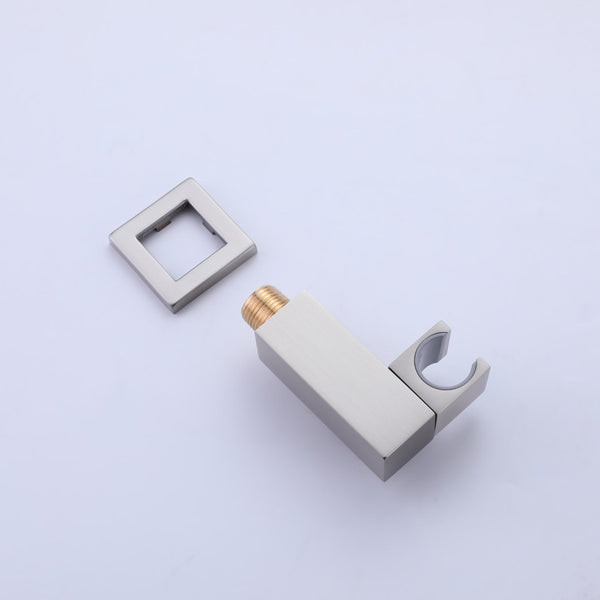 English Elm Trustmade Wall Mounted 10" Square Rainfall Shower System With Pressure Balance Valve & Handheld Options TMSF10LYJ-3W02BN-GIGA