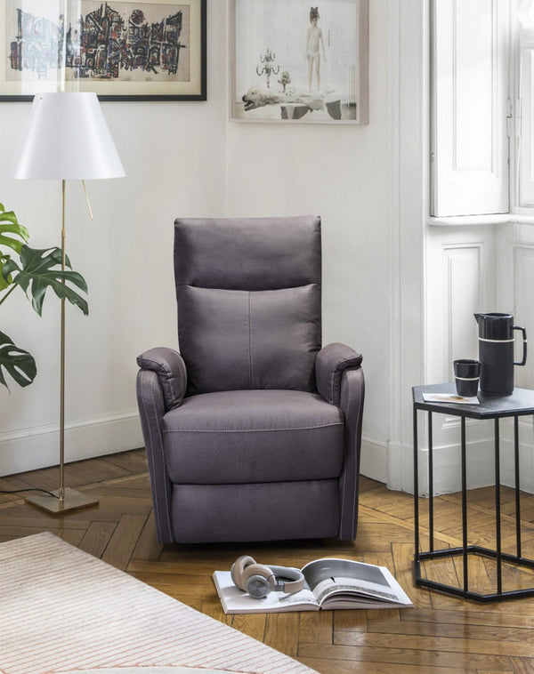English Elm Hot Power Recliner Chair with Usb Charging Port for Living Room Bedroom Lounge W82041437