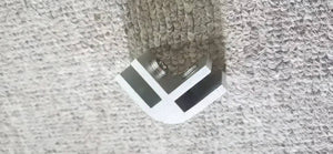 English Elm Glass Wind Guard Rectangular Fire Table Shield for Outdoor Patio Burner Protection W349111237