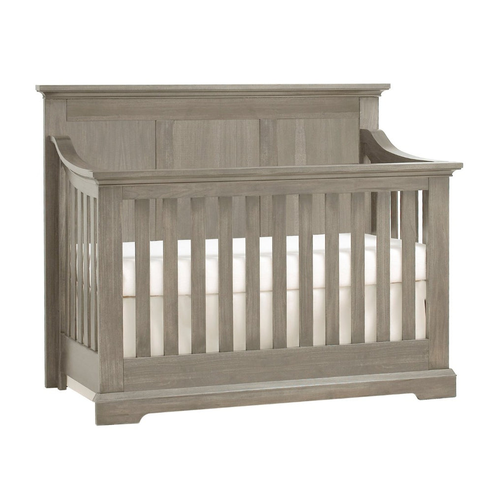 English Elm Jackson 4-in-1 Convertible Crib with Slatted Panels for Modern Nursery Spaces 10700-AGY