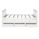 Claire Captain Twin Daybed with Trundle and Storage Drawers