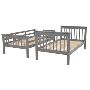 English Elm Stairway Twin Over Bunk Bed with Stair Storage for Kids Bedroom Espresso LT000309AAE