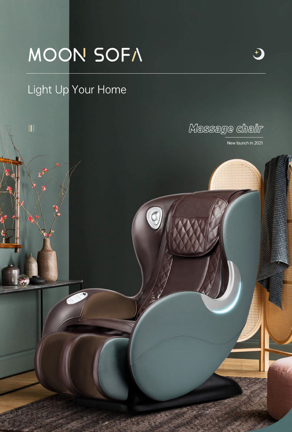 English Elm Massage Recliner Sl Track Shiatsu Full Body Chair with Bluetooth and Heat Therapy W73030043