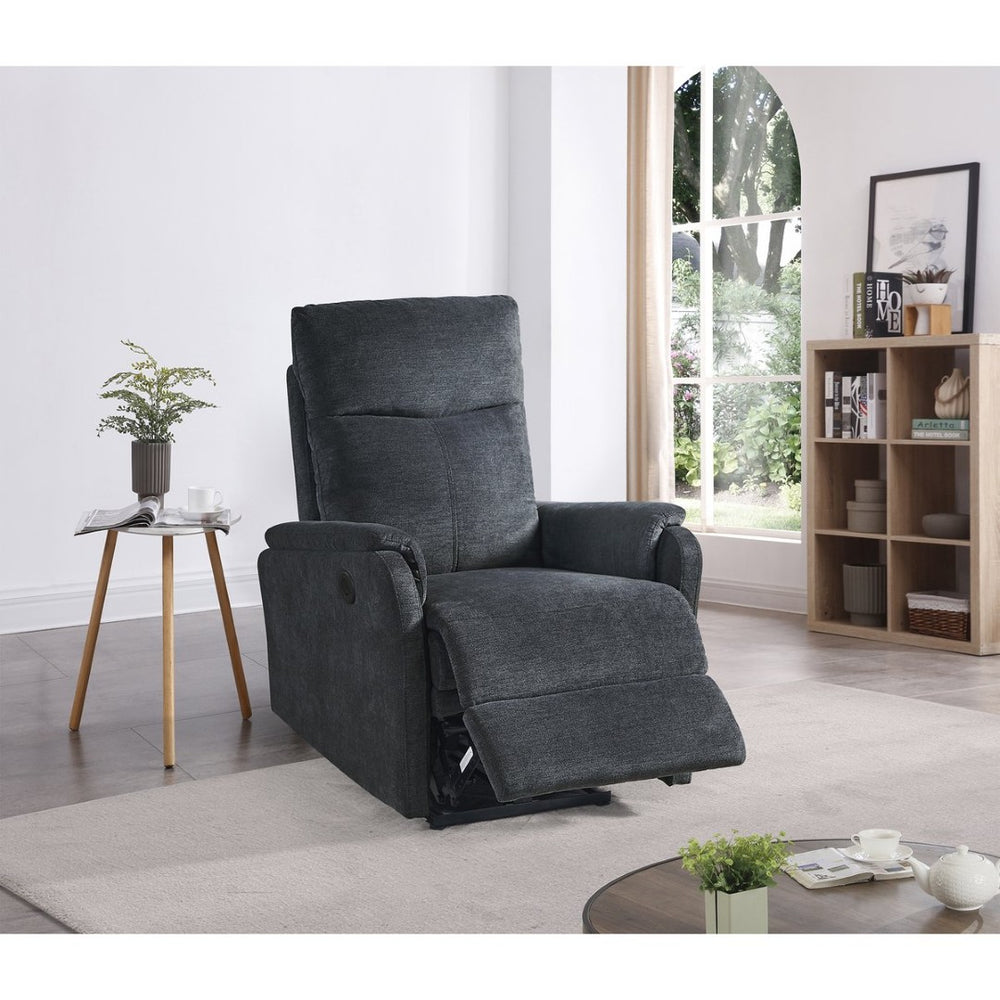 English Elm Hot Power Recliner Chair with One Touch Control for Living Room and Bedroom Use W82040200