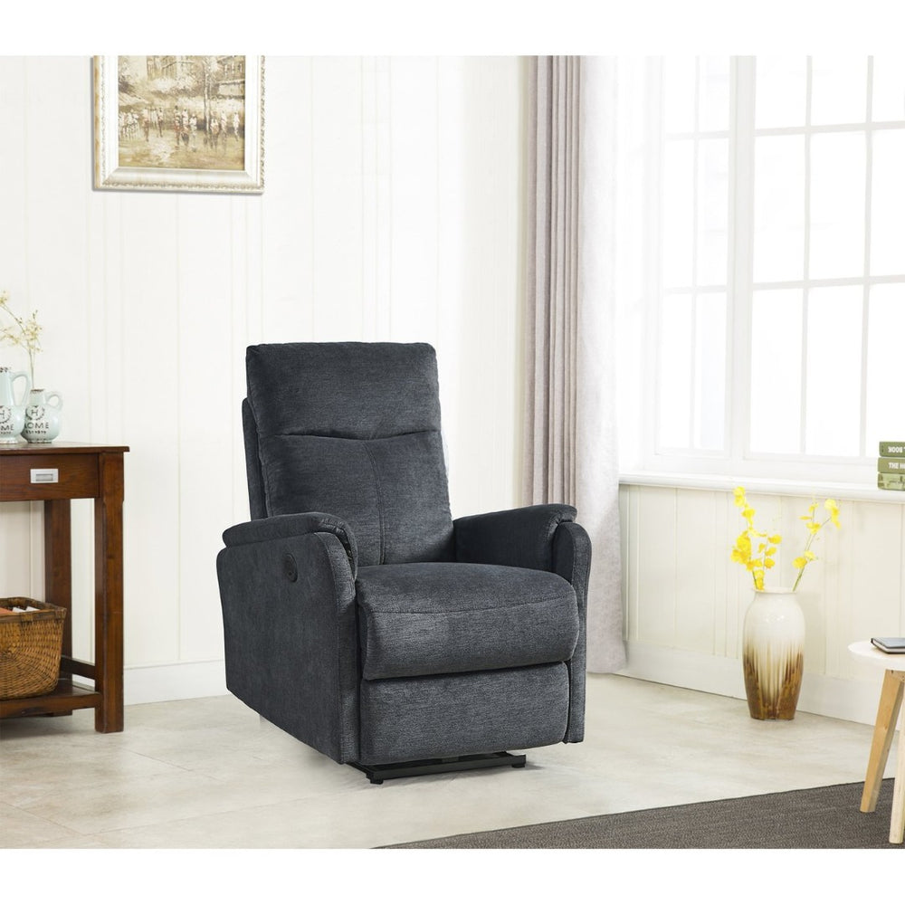 English Elm Hot Power Recliner Chair with One Touch Control for Living Room and Bedroom Use W82040200