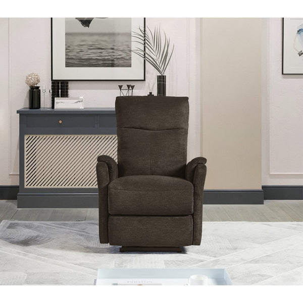 English Elm Hot Power Recliner Chair Plush Upholstered Usb Port Lumbar Support Living Room Seat W82040199