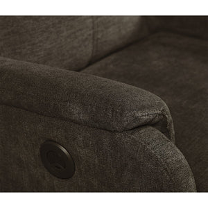 English Elm Hot Power Recliner Chair Plush Upholstered Usb Port Lumbar Support Living Room Seat W82040199