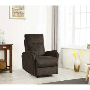 English Elm Hot Power Recliner Chair Plush Upholstered Usb Port Lumbar Support Living Room Seat W82040199