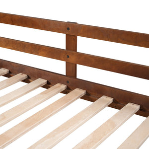 English Elm Twin-over-twin Bunk Bed with Trundle Stair Storage Kids Shared Bedroom White LT000064AAD