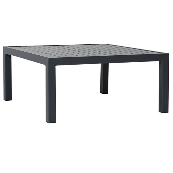 English Elm Topmax Outdoor Aluminum Patio Sectional Set with Integrated End Tables and Coffee Table WF285249AAE