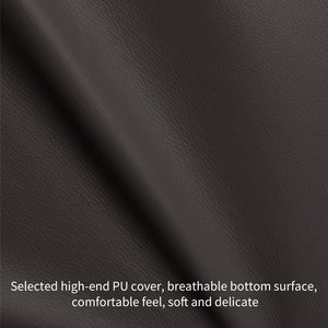 English Elm Massage Rocking Recliner Chair with Five Angles Padded Brown Upholstered Lounge Seat W60739701