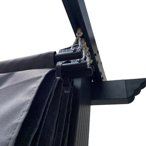 English Elm Replacement Canopy Top Fabric For 10X10 Ft Pergolas – Durable, Stylish, Quick Install, Weather-Resistant W41972289-GIGA