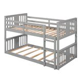 Twin over Twin Bunk Bed with Ladder