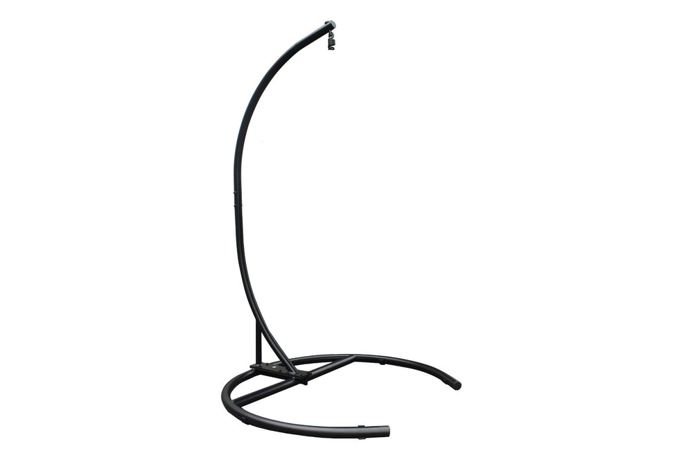 English Elm Egg Chair Stand Arched Frame Base for Hanging Chairs Balanced Indoor Support W40032677