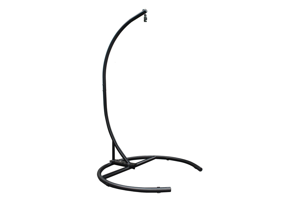 English Elm Egg Egg chair stand Peacock Blue metal frame with outdoor powder coating, durable, stylish 48.4x29.3x7 inches W400P181643