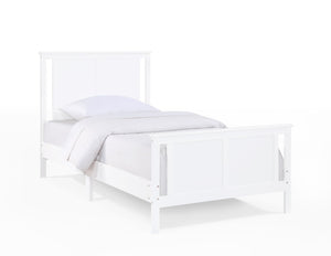 English Elm Connelly Solid Wood Twin Bed Reversible Panel Headboard for Kids Bedroom Decor 27511-WH