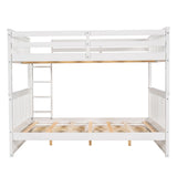 Hearth and Haven Full-Over-Full Bunk Bed with Ladders and Two Storage Drawers(Old Sku:Lt000365Aak) LT000365AAK-1