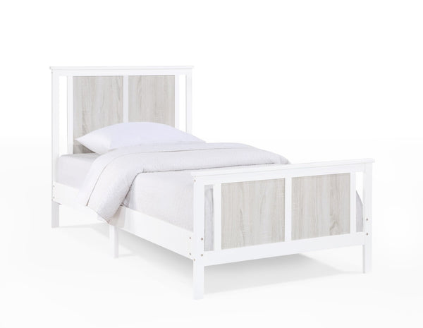 English Elm Connelly Solid Wood Twin Bed Reversible Panel Headboard for Kids Bedroom Decor 27511-WH