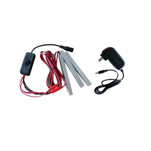 English Elm Side white cabinet with aluminum LED strip lamps, 40x29x170cm tall storage, melamine finish, modern design W33140089