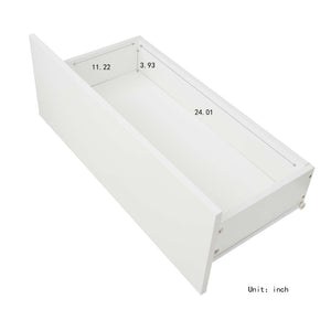 English Elm Entertainment Tv Stand with Led Ambient Lighting White Cabinet for Living Room W33115869