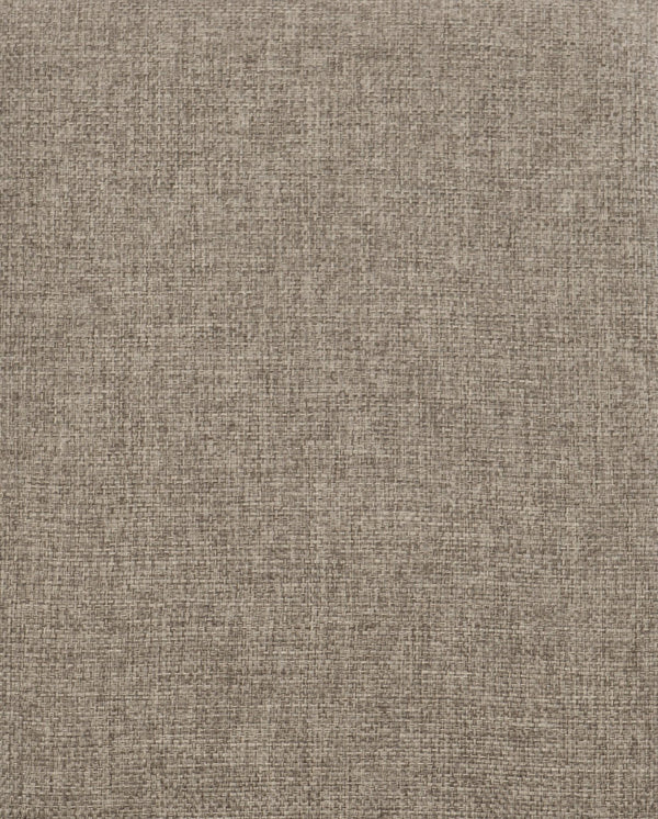 English Elm Rustic Oak Veneer Dining Chairs Set of 2 — Wire-Brushed Brown Finish, Linen Upholstered Seats Back B01143654