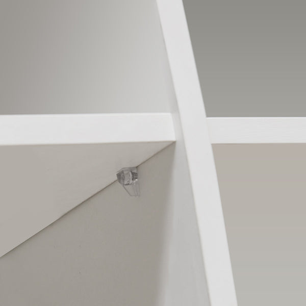 English Elm Living Wooden Sideboard with LED Lights 130cm High Gloss 3-Door Buffet TV Stand Modern Storage W331S00068