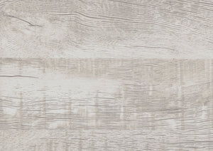 English Elm Transitional Nashville Queen Panel Bed – Two-Tone Antique White & Brown Rustic Melamine Finish, Classic Bedroom Anchor B011S01164
