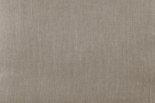 English Elm Living Accent Ottoman with Gray Weathered Wood Frame, Textured Natural Fabric, Plush Feather Seat Cushion – B01146477