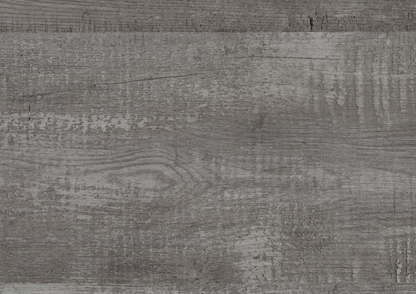 English Elm Rustic Gray California King Panel Bed with Wood Grain Veneer Farmhouse Bedroom Frame B011P248598