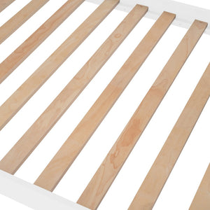 English Elm Stairway Twin Over Bunk Bed with Stair Storage White Pine Kids Room LT000109AAK-1