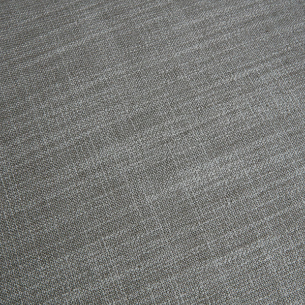 English Elm Tyler Swivel Chair with Grey Linen Blend Upholstery, Silver Nailhead Trim, 360° Black Metal Base B03548665