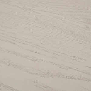 English Elm 44" Round Dining Table Antique Cream Finish, Solid Wood Veneer Top, Seats 4, Traditional Charm B03548933