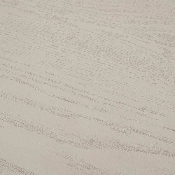 English Elm 44" Round Dining Table Antique Cream Finish, Solid Wood Veneer Top, Seats 4, Traditional Charm B03548933