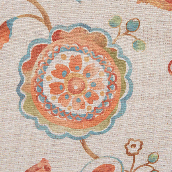 English Elm Colette Solid Wood Accent Chair with Linen-Blend Upholstery, Foam Cushion, Morroco Finish, 300lb Capacity B03548547