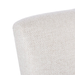 English Elm Braiden Upholstered Dining Chairs Set of 2 – Reclaimed Grey Rubberwood Legs, Accent Handle, 300 lb Capacity B03548763