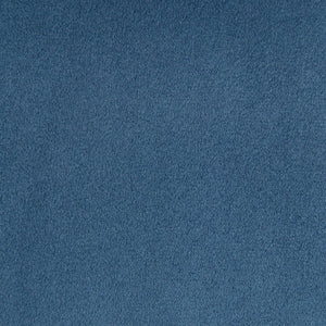 English Elm Accent Bench Welburn Blue Upholstered Low Back with Flared Arms, Nailhead Trim & Dark Coffee Legs — Chic 49.5"W Seating for Entryway or Bedroom B03548750