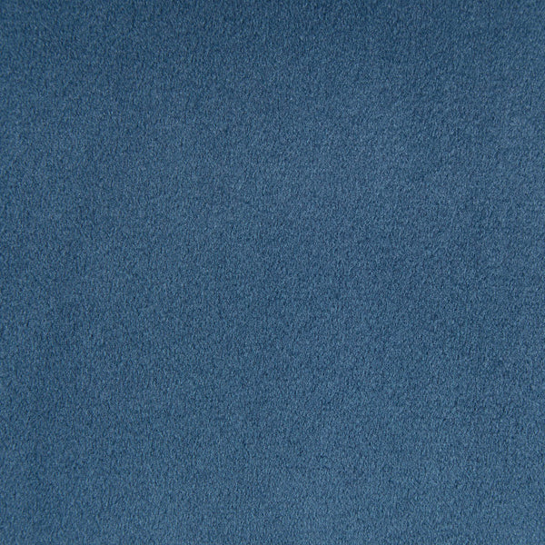 English Elm Accent Bench Welburn Blue Upholstered Low Back with Flared Arms, Nailhead Trim & Dark Coffee Legs — Chic 49.5"W Seating for Entryway or Bedroom B03548750