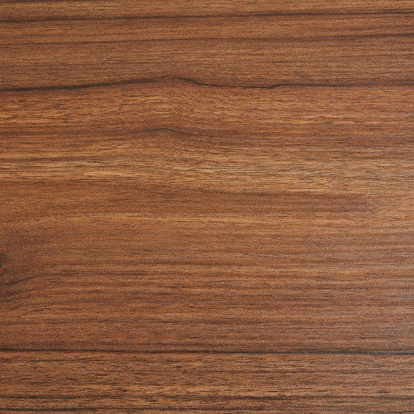 English Elm Carlyle 38" Computer Desk with Dark Coffee Top & Black Metal Legs — Modern Industrial, Sturdy, 100lb Capacity B03548146