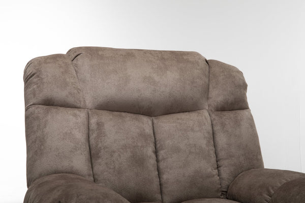 English Elm Power Lift Recliner with Wireless Remote Overstuffed Cushions and High Back Support Light Camel W547P293040