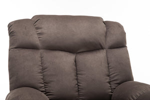 English Elm Power Lift Recliner with Wireless Remote Overstuffed Cushions and High Back Support Coffee W547P293037