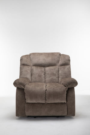 English Elm Power Lift Recliner with Wireless Remote Overstuffed Cushions and High Back Support Light Camel W547P293040