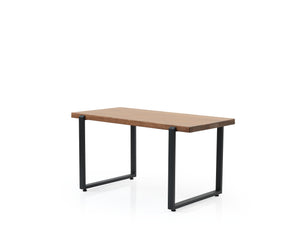 English Elm Furnish Paris 39'' Live Edge Solid Walnut Coffee Table - Rustic Elegance For Any Living Room Style B02949566