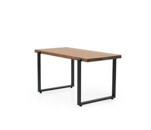 English Elm Furnish Paris 39'' Live Edge Solid Walnut Coffee Table - Rustic Elegance For Any Living Room Style B02949566