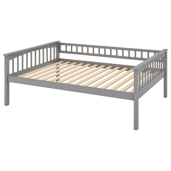 English Elm Full Over Bunk Bed Convertible Pine Frame with Storage Drawers for Kids Rooms GX000241AAE
