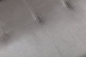 English Elm 77 Reversible 77 Inch Sectional Storage Sleeper Sofa Bed with Pull-Out Guest Bed, Velvet Plush Seating LIGHT GREY W120343142