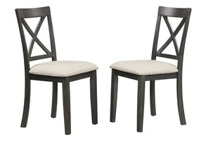 English Elm Orisfur. Round Faux Marble 5 Piece Dining Set with Rubberwood Legs Seats Four SG000342AAA